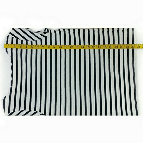 Meadow Rue Palermo Striped Embroidered Tee (B) - Picture 4 of 8